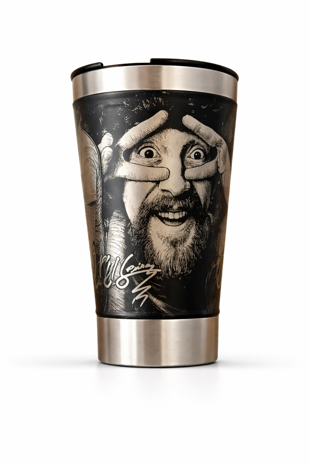 Copo Termico 473ml | Personalizado a Laser - Cantor Raul Seixas