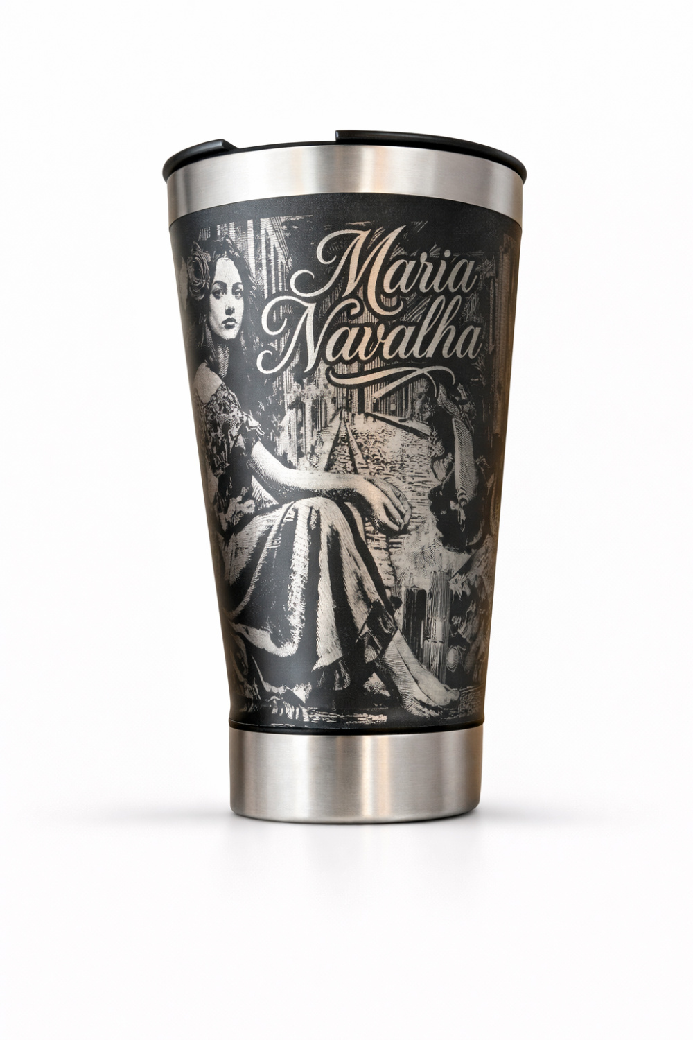 Copo Termico 473ml | Personalizado a Laser - Maria Navalha