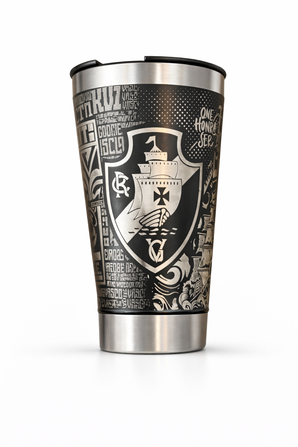 Copo Termico 473ml | Personalizado a Laser - Time Vasco da Gama